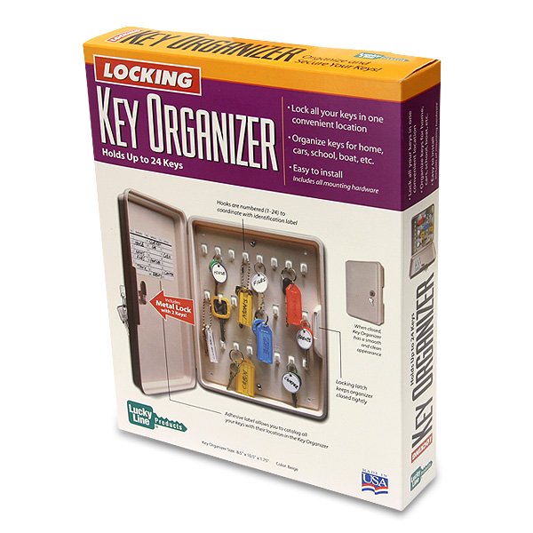 Photo4: Lucky Line key organizer "Locking" (4)