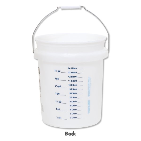 Photo2: Project Source Bucket 5 Gallons / White with Measure (2)
