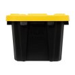 Photo5: Tool Box Black Bin with Yellow Lid (5)
