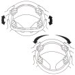 Photo3: FORD Steering Wheel Cover (3)
