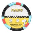 Photo2: SNOOPY Peanuts Doghouse Steering Wheel Cover (2)