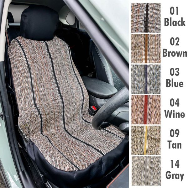 Photo1: Low Back Bucket Seat Cover (1)