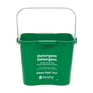 Photo: San Jamar Kleen Pail Detergent Bucket 6 Quarts