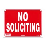 Photo: NO SOLICITING