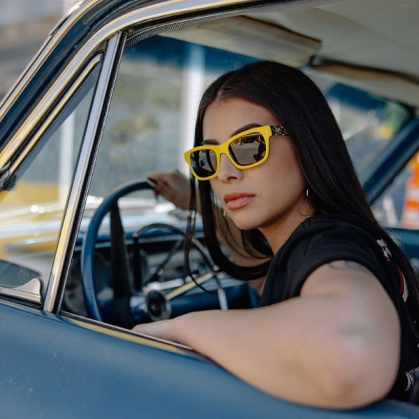 Photo1: Tres Noir x MOONEYES Sunglasses The 45's (1)