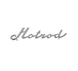Photo: Chrome emblem Hotrod.