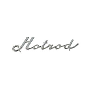 Photo: Chrome emblem Hotrod.