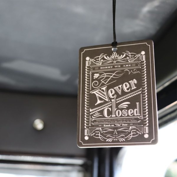 Photo2: SORRY WE'RE Never CLOSED Air Freshener (2)