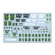 Photo1: 1/64 Diecast Car Decals Sticky Frog Assort (1)