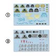 Photo1: 1/64 Diecast Car Decals Deuce Factory Assort (1)