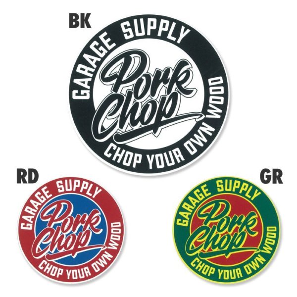 Photo1: PORKCHOP Script Sticker (1)