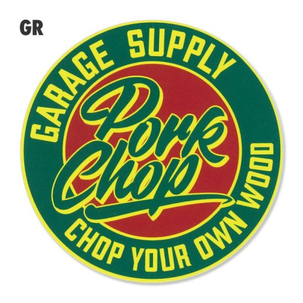 Photo4: PORKCHOP Script Sticker (4)