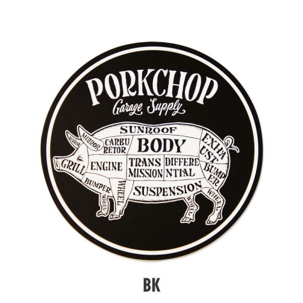Photo4: PORKCHOP Circle Sticker (4)