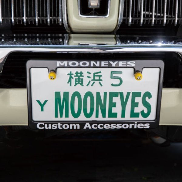 Photo2: Std. Custom License Plate Frame Black【MG058】 (2)