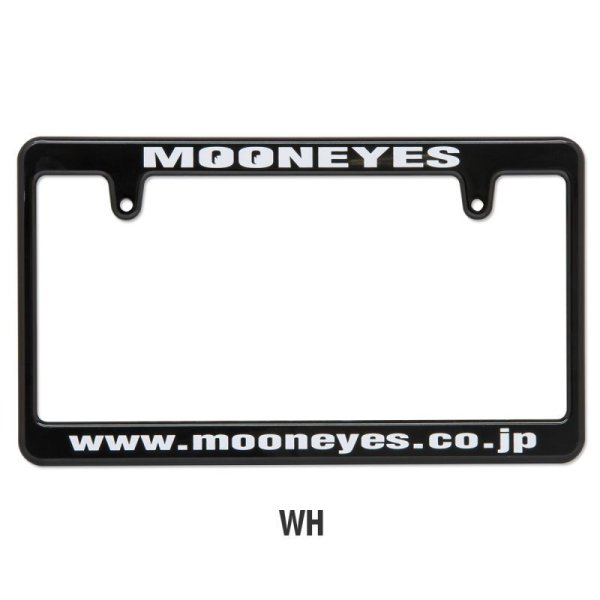 Photo5: Standard MOONEYES License Plate Frame Black 【MG058】 (5)