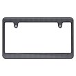 Photo2: Std. License Plate Frame Carbon Fiber Look Plain 【MG058】 (2)