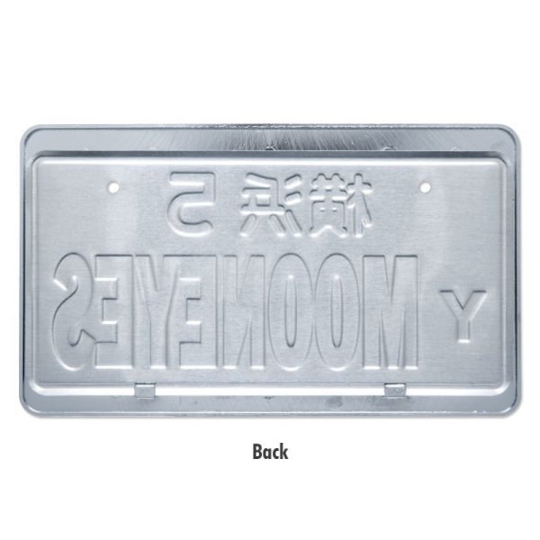 Photo4: Std. License Plate Frame Chrome Plain 【MG058】 (4)