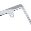 Photo5: Std. License Plate Frame Chrome Plain 【MG058】 (5)
