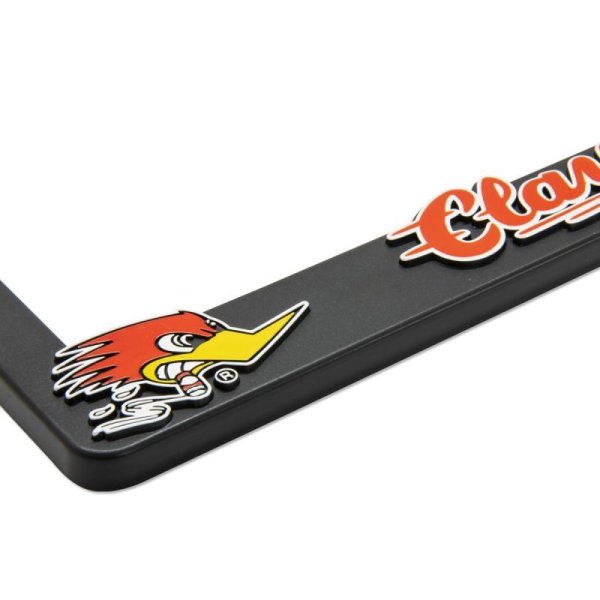 Photo5: Raised Clay Smith Logo License Plate Frame for JPN size (5)