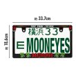 Photo8: Raised Rat Fink Face Logo License Plate Frame for JPN size (8)