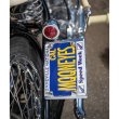 Photo5: California Motorcycle License  Plate - Blue (5)
