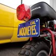 Photo5: California Motorcycle License  Plate - Blue (5)