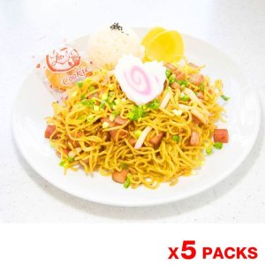 Photo: 【5 PACKS】MOON Cafe Original Honolulu Chow Mein
