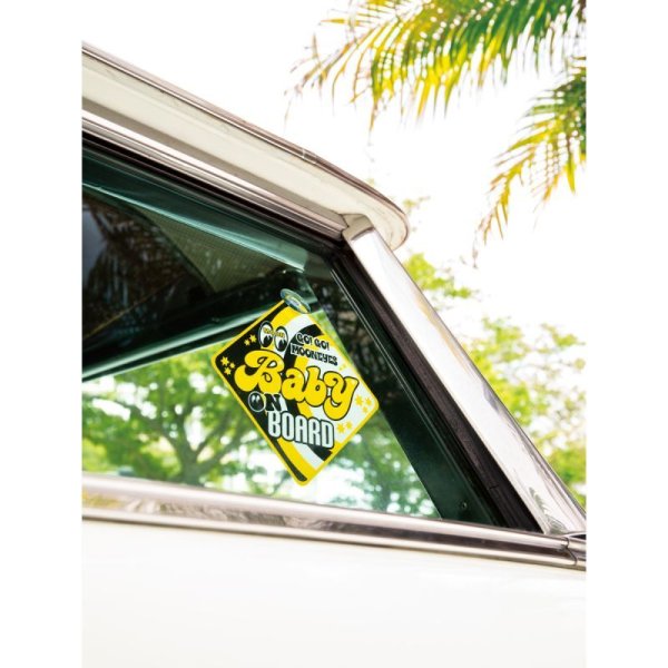 Photo2: Mooneyes Baby On Board Sign (2)