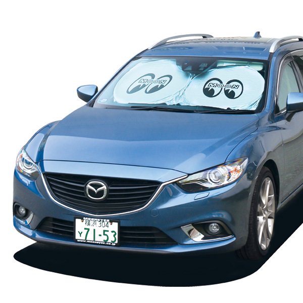 Photo2: MOON Car Sunshade (2)