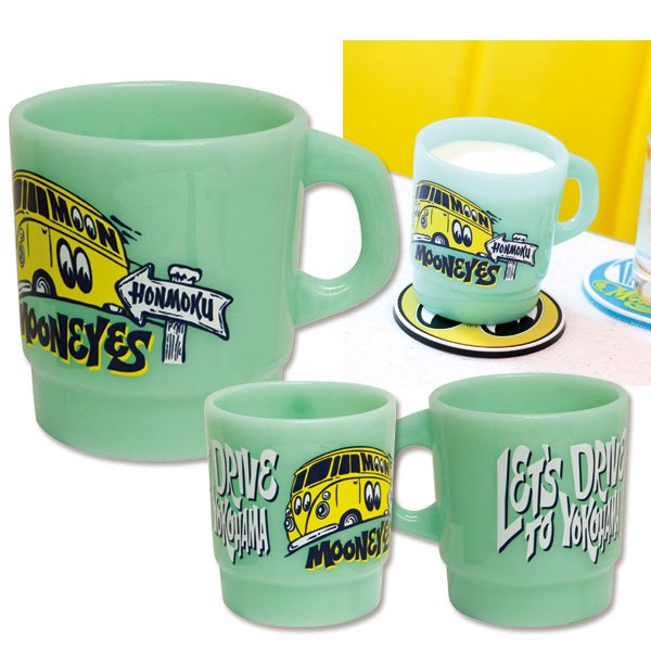 Photo1: MOON Milky Mug (1)