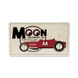 Photo: MOON Roadster Metal Sign