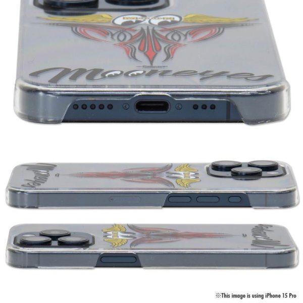 Photo3: MOONEYES Fly With Pinstripe iPhone 15 Hard Case (3)