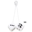 Photo11: MOON Mini Fuzzy Dice (11)