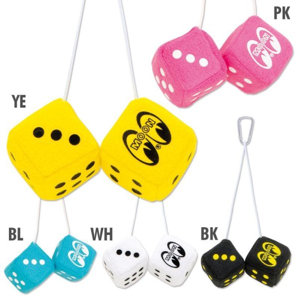 Photo8: MOON Mini Fuzzy Dice (8)