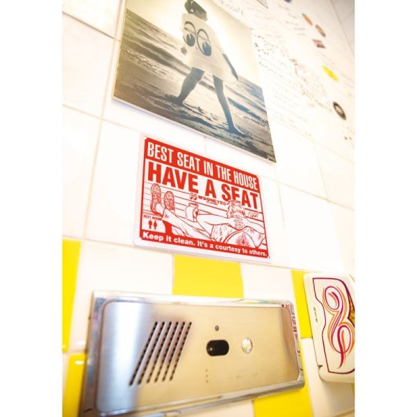 Photo1: Message Plate Have a Seat (1)