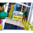 Photo2: MOON Open / Closed Sign Plate (2)