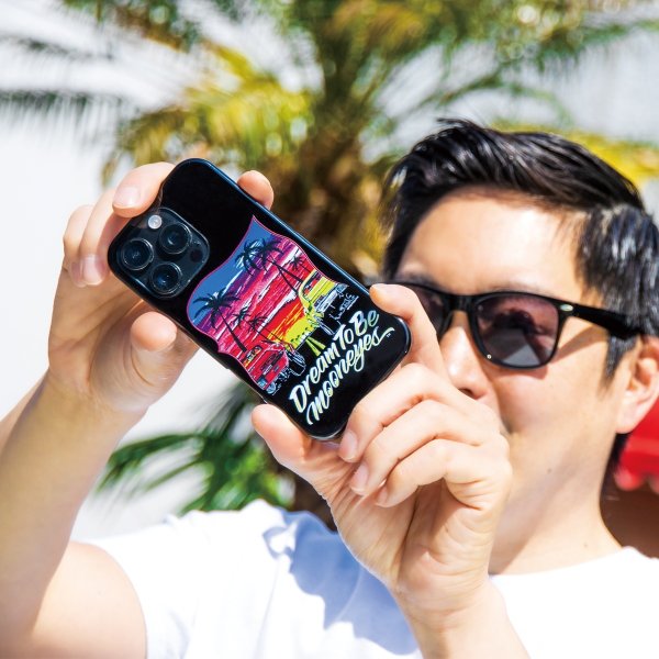 Photo1: Dream To Be MOONEYES iPhone 16 Pro Hard Case (1)