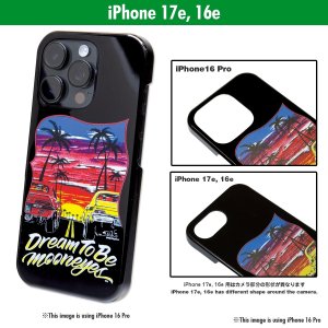 Photo: Dream To Be MOONEYES iPhone 16e/17e Hard Case