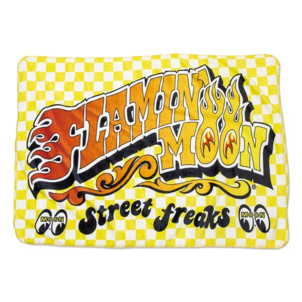 Photo3: FLAMIN' MOON Fleece Blanket (3)