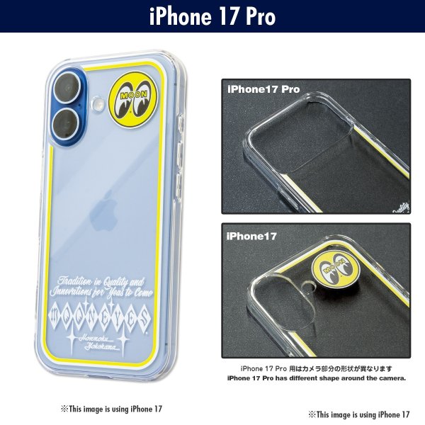 Photo1: MOONEYES Tradition in Quality iPhone 17 Pro Hard Case (1)