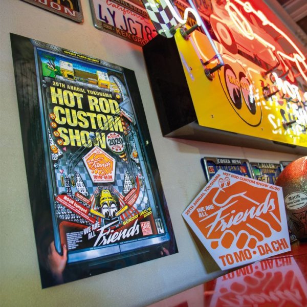 Photo1: 29th Annual Yokohama Hot Rod Custom Show 2020 Poster (1)