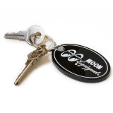 Photo: MOON Equipped Oval Rubber Key Ring