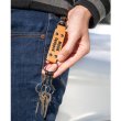 Photo1: MOON Equipped Leather Key Hook (1)