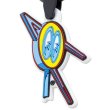 Photo5: MOON Cafe Neon Rubber Key Ring (5)