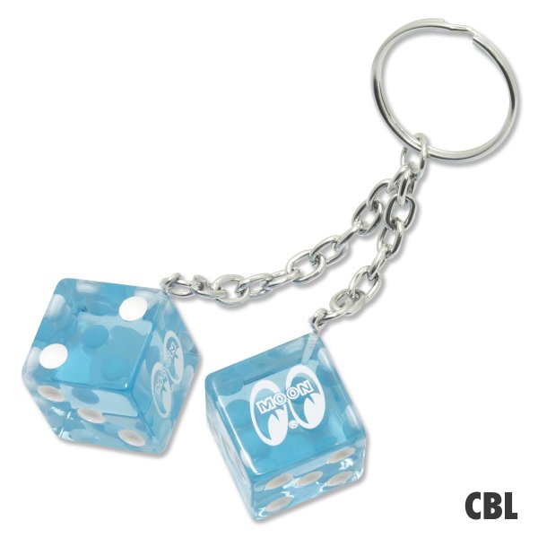 Photo5: MOON Twin Dice Keyring (5)
