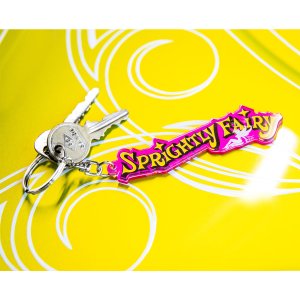 Photo: Sprightly Fairy Acrylic Key Ring