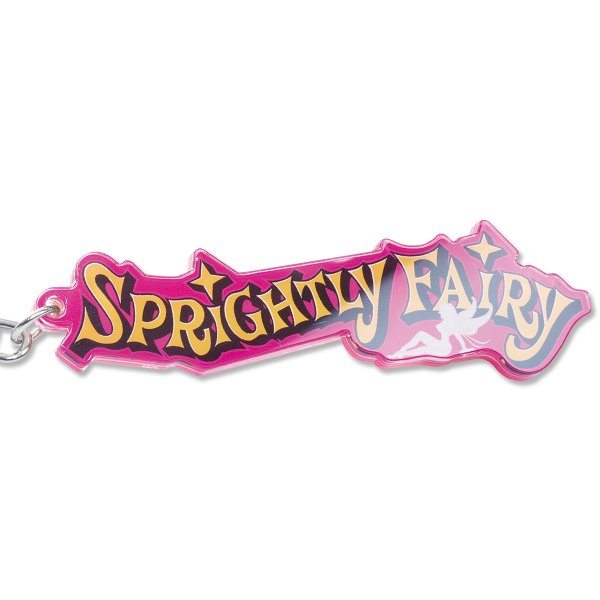 Photo3: Sprightly Fairy Acrylic Key Ring (3)