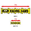 Photo2: MOON Racing Cams Sticker (2)