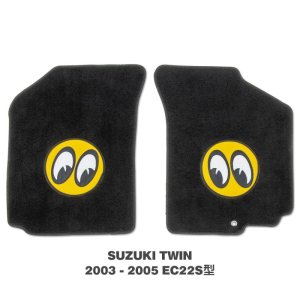 Photo: MOONEYES FLOOR MATS  SUZUKI Twin (For Front)