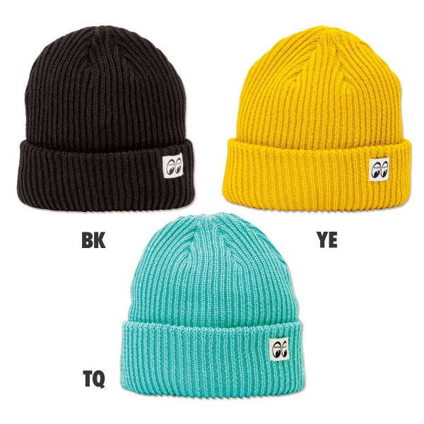 Photo3: MOON  Equipped Cotton / Acrylic Beanie Cap (3)